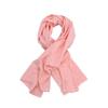 TOPPERFUN Elegant Pink Wrap Fabric Pure Cotton Crepe for Sewing Blouses Trousers view 1
