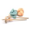 DIIOOMIEEU Wood Drop Spindle Top Hand Tool Craft Sewing Accessories view 4