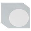 MECCANIXITY 10PCS Shikishi Paper, 13" x 13" Grey Calligraphy Paper Sheets, Shikishi Boards with Round Blank for DIY Painting, Drawing, Calligraphy view 1