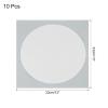 MECCANIXITY 10PCS Shikishi Paper, 13" x 13" Grey Calligraphy Paper Sheets, Shikishi Boards with Round Blank for DIY Painting, Drawing, Calligraphy view 2