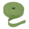 Rebower Flat Leather Cord,197 Inch 20mm Leather String PU Faux Leather Strips Strap,[for Jewelry Making DIY Craft Projects Belts Keychains Accessories]-5m/Fruit Green view 1