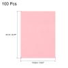 MECCANIXITY 100PCS Light Pink Color Cardstock, 8" x 6" Origami Cardstock Paper Sheets for Printing, Drawing, Art Crafts Supplies view 2