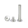 JYABSLNAJ Leather Rivets 5pcs 304 Stainless Steel Bag Belt Photo Scrapbook Album Book Post Binding Screw Screw Nail Rivet Bolt(M5 5x24mm) view 4