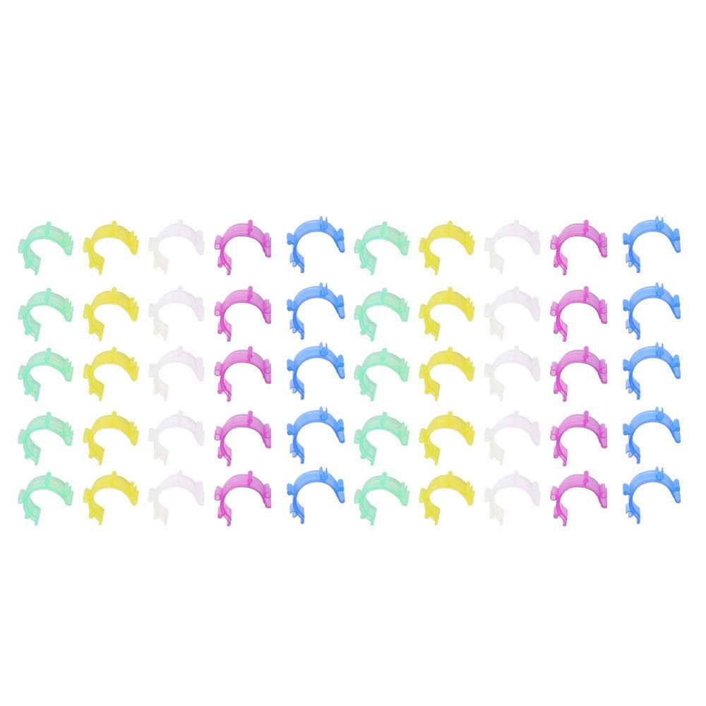 50Pcs Spool Clips Thread Control Holder Spool Storage Clip for Bobbin Buddies Sewing Accessories Design Easy Thread Gement Organize Spools Efficiently and S