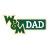 William and Mary Proud Dad Decorative Decal Officially Licensed Collegiate Product 3-Inches Wide view 1