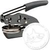 Custom Library Embossing Stamp - Personalized Book Name Embosser with Soft Swift Shark Design - 'This Book Belongs to' Paper Embosser - Available in Red, Blue, Grey, or Pink Handle - 1-5/8 Size view 2