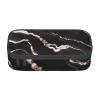 BGSHJVF Black Rose Gold Marble Print High Capacity Pencil Case Oxford Cloth,Pencil,Pen Organizer,Multiple Compartments Stylish Design view 1