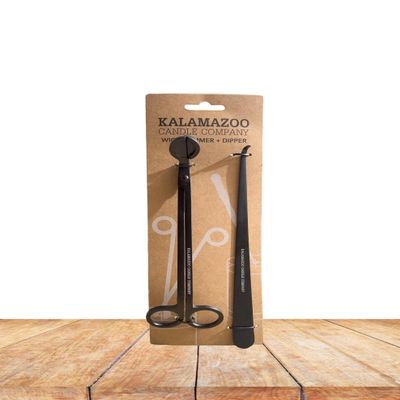 Candle Trimmer and Dipper Set - Metal Wick Care Tool for Candle Lovers
