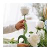 LZYXFP Pretty Self-Adhesive Floral Paper Tapes Bouquet Stem Green Floriculture Tape Stamen Wrapping Florist DIY Artificial Flower Supplies Exquisite(Deep Green,1pc) view 2