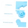 CORHAD Jumbo Domino Mold Jewelry Box Mould DIY Accessory Non-Stick Silicone Easy Demould Perfect for Beginners view 2
