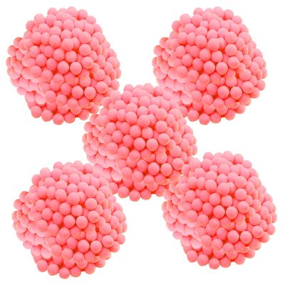 10000 Pieces 0.4 Inch Craft Pom Poms, Christmas Fuzzy Pompom Puff Balls, Small Pom Pom Balls for DIY Arts, Crafts Projects, Christmas Home Decorations (C51-Coral)
