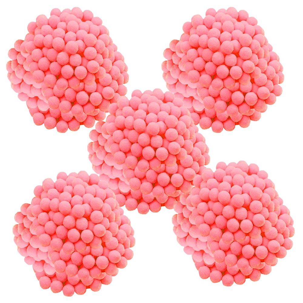 10000 Pieces 0.4 Inch Craft Pom Poms, Christmas Fuzzy Pompom Puff Balls, Small Pom Pom Balls for DIY Arts, Crafts Projects, Christmas Home Decorations (C51-Coral)