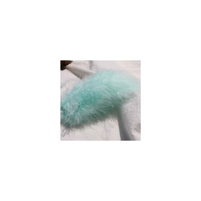 100pcs Colorful Feathers, 3.94-9.69 Inch (10-17 cm) DIY Decorations Natural Feathers for Wedding Party Decorations,Tassel Decoration Colorful Feather Fly Rope MaterialLight Blue