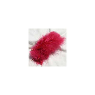 100pcs Colorful Feathers, 3.94-9.69 Inch (10-17 cm) DIY Decorations Natural Feathers for Wedding Party Decorations,Tassel Decoration Colorful Feather Fly Rope MaterialWine Red