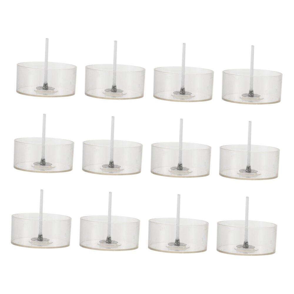 IWOWHERO 2 Sets Candle Making Set Complete Candle Making Kit with Jars Tealight Cases Wick Cups Perfect for DIY Projects Christmas Wedding Parties