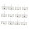 IWOWHERO 2 Sets Candle Making Set Complete Candle Making Kit with Jars Tealight Cases Wick Cups Perfect for DIY Projects Christmas Wedding Parties view 1