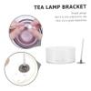 IWOWHERO 2 Sets Candle Making Set Complete Candle Making Kit with Jars Tealight Cases Wick Cups Perfect for DIY Projects Christmas Wedding Parties view 3