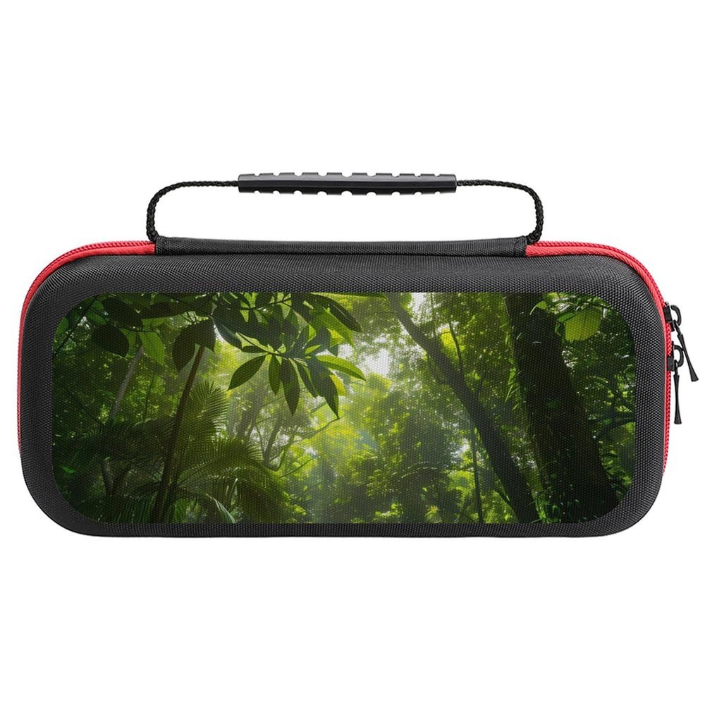 Green Forests Carry Case Gaming Case Portable Travel Hard Protective Case Compatible with Nintendo Switch