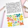 DELORIGIN Camellia-Flower Cutting Dies Layering Petals Dies Cut Metal Die Cuts Embossing Stencils Template Dies for Card Making Decoration DIY Scrapbooking Photo Album Paper Crafts Wedding Invitation view 4