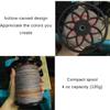 GYQSSD Electric Spinning Wheel, 4Oz Automatic Yarn Winding Machine with 3 Spools, 800rpm Adjustable Speed Yarn Spinner, Forward and Reverse, for Yarn Weaving Blendin view 4