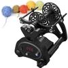 GYQSSD Electric Spinning Wheel for Yarn Making, 120g/240g Capacity Automatic Yarn Spinner with Foot Switch, Forward and Reverse, for Wool Fibre Twisting view 1