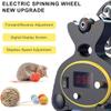 GYQSSD Electric Spinning Wheel for Yarn Making, 120g/240g Capacity Automatic Yarn Spinner with Foot Switch, Forward and Reverse, for Wool Fibre Twisting view 2