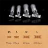 Leather Stamps Double Rope Basket Weave Stamp Professional Stamping Tool 304 Stainless Steel Leathercraft Carving Punches Tools (S) view 3