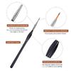 HBJWOV 15Pcs Miniature Detail Paint Brushes Set Multiple Models with Triangular Handle Nylon Hair Acrylic Painting Thin Hook Line Brush view 2