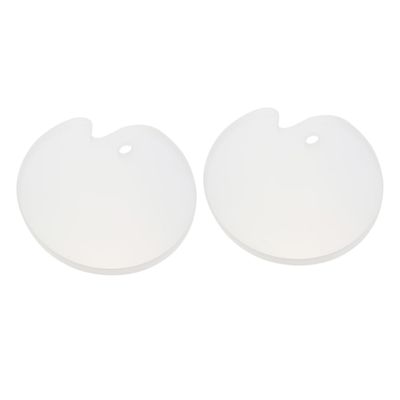 IWOWHERO 2pcs Silicone Epoxy Resin Molds for Handicraft Home Decoration Drip Resin Mixing Palette and Easy to Demold for Projects
