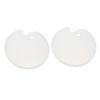 IWOWHERO 2pcs Silicone Epoxy Resin Molds for Handicraft Home Decoration Drip Resin Mixing Palette and Easy to Demold for Projects view 1