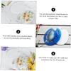 IWOWHERO 2pcs Silicone Epoxy Resin Molds for Handicraft Home Decoration Drip Resin Mixing Palette and Easy to Demold for Projects view 4