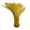 Gumney 100PCS Rooster Tail Feathers, 15.74-17.71 Inch Natural Feathers for Wedding Holiday Themed Party Hats Costume Decoration DIY Crafts, Gold Yellow view 1
