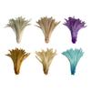 Gumney 100PCS Rooster Tail Feathers, 15.74-17.71 Inch Natural Feathers for Wedding Holiday Themed Party Hats Costume Decoration DIY Crafts, Gold Yellow view 3
