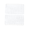 CORHAD 2pcs Alphabet Number Silicone Molds DIY Epoxy Craft Molds Letter Number Stencils view 1