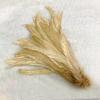 Gumney 100PCS Rooster Tail Feathers, 11.81-13.77 Inch Natural Feathers for Wedding Holiday Themed Party Hats Costume Decoration DIY Crafts, Light Gold view 3