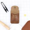 Buckleguy.com DIY Danesh, El Greco Mini, Small Card Snap Wallet Leather Kit view 3