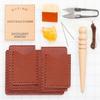 Buckleguy.com DIY 4-Pocket Vertical Wallet Leather Kit view 3
