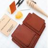 Buckleguy.com DIY 4-Pocket Vertical Wallet Leather Kit view 4