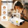 Electric Leather Skiving Machine SM-801 Industrial Leather Skiving Machine for Edge & Flat Thinning Leather, Felt, Rubber view 2