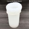 PRETTYLIFE Flower Cylinder Candle Molds Floral Vine Pillar Thick Silicone Molds for Candle Making Soaps Resin Clay Home Decoration Crafts DIY view 3