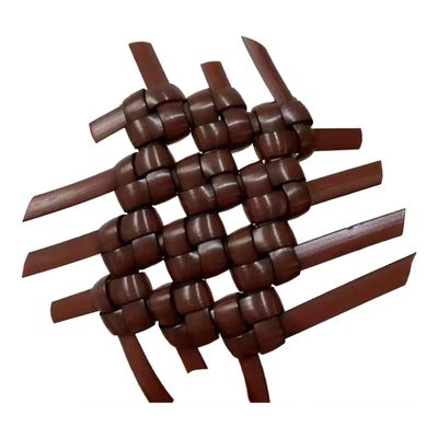 LKXHarleya 5mm Flat Plastic Rattan, 500g Waterproof Synthetic Rattan Repair Material Weaving & Repair Vinyl Ribbon for Garden Patio Chair Table