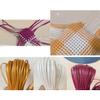 LKXHarleya 5mm Flat Plastic Rattan, 500g Waterproof Synthetic Rattan Repair Material Weaving & Repair Vinyl Ribbon for Garden Patio Chair Table view 4