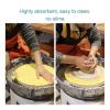 CCZKXZXY Pottery Tools Tablecloths Polym Clay Towels Clay Absorbent Towels Ceramic Modeling Pads Pottery Drying Cloths Absorbent Cloths(1pcs Square) view 4