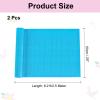 MECCANIXITY Crepe Paper Rolls 8 ft Long 20 Inch Wide for Various Large Hanging Party Backdrop DIY Decoration, DIY Supplies, Sky Blue Pack of 2 view 2