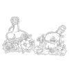 Alxjejo 2025-2026 Stamps and die cuts for Card Making,Metal Dies&Silicone Makeing for DIY Card Birthdays,Valentine's Day Christmas Stamps and Dies for Card Making,Thanksgiving view 4