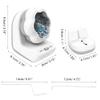 Electric Bead Spinner, USB Clay Bead Spinner Effortless Spinner Bracelet Making Machine with 3 Bead Needles for Jewelry Bracelet Necklaces Making DIY view 2