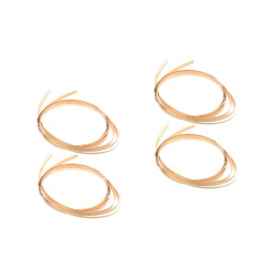 PLAFOPE 2pcs Bundles of Weaving Strips for Basket Making Natural Material Total for Craft Projects and Floral Arrangements