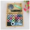 MVUYO FMURY All-Wood Needle Line Box Retro Home Needle Line Set Sewing Sewing Line Portable Needle Wire Package view 1