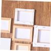 Beatifufu 5pcs Practical DIY Mini Oil Painting Frames Canvases Painting Supplies for Beginners view 4