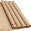 Paclord 36" x 1200" (100 ft) Natural Kraft Paper Roll (Value Pack 4 Rolls) Made in USA, 100% Recyclable Brown Packing Paper for Shipping, Packaging, Crafting & Gift Wrapping view 1